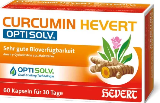 Curcumin Hevert Optisolv Kapseln 60 Stück
