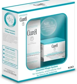 Curel Geschenkset Gesicht Schaum Creme 150 ml + 40 g
