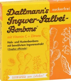 Dallmann s Ingwer Salbei Bonbons 37 G