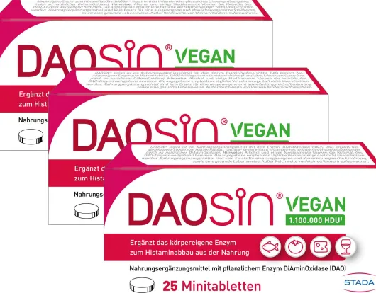 Daosin vegan 3 x 25 Tabletten