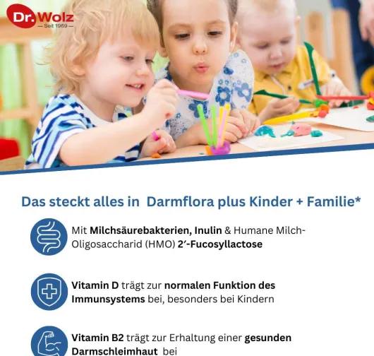 Darmflora Plus Kinder + Familie 68 G Pulver