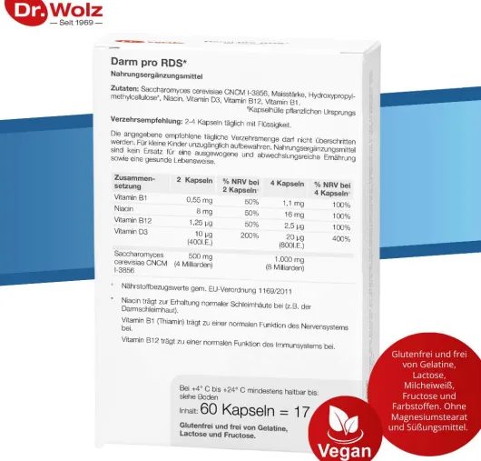 Darm Pro Rds Magensaftresistente Kapseln 60 Stück