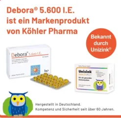 Debora 5600 I.E. 60 Kapseln