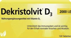 Dekristolvit D3 2000 I.E. 120 Tabletten