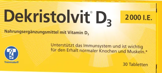 Dekristolvit D3 2.000 I.E. 30 Tabletten