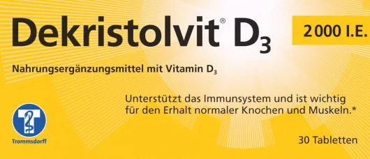 Dekristolvit D3 2.000 I.E. 30 Tabletten