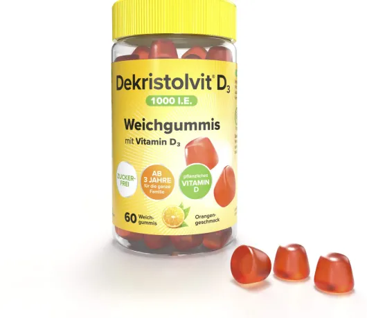 Dekristolvit D3 1000 I.E. 60 Weichgummis