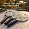 Deluxa Garden Elektrische Fliegenklatsche, Schwarz