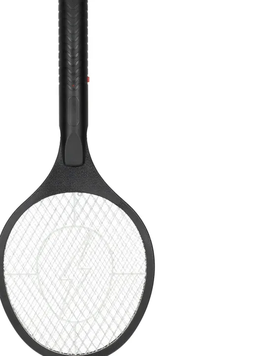 Deluxa Garden Elektrische Fliegenklatsche, Schwarz