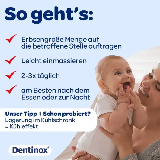 Dentinox Gel med Zahnungshilfe 10 g