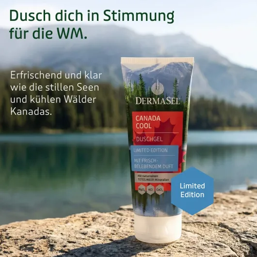 Dermasel Totes Meer Duschgel Canada Cool Limited Edition 100 ml