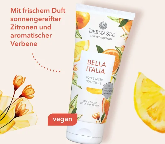 Dermasel Totes Meer Duschgel Bella Italia 100 ml