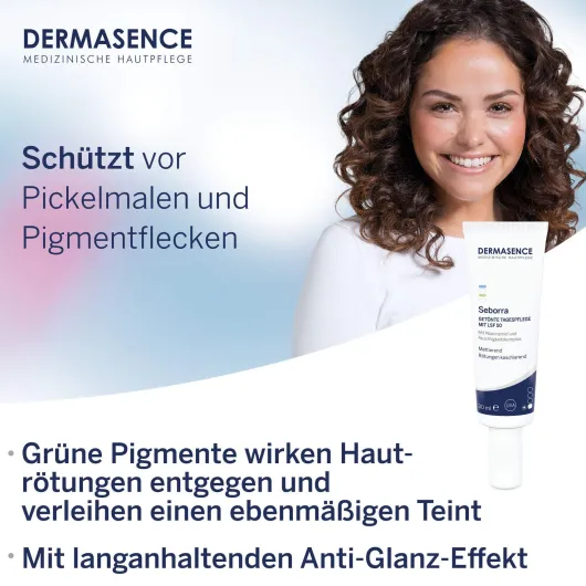 Dermasence Seborra Getönte Tagespflege Mit Lsf 50 30 ml
