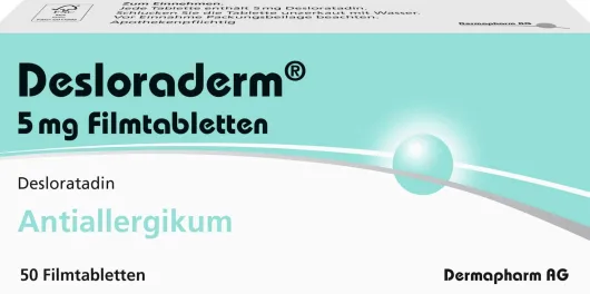 Desloraderm 5 mg 50 Filmtabletten