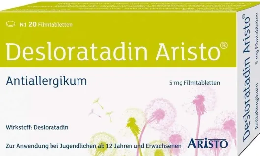 Desloratadin Aristo 5 mg 20 Filmtabletten
