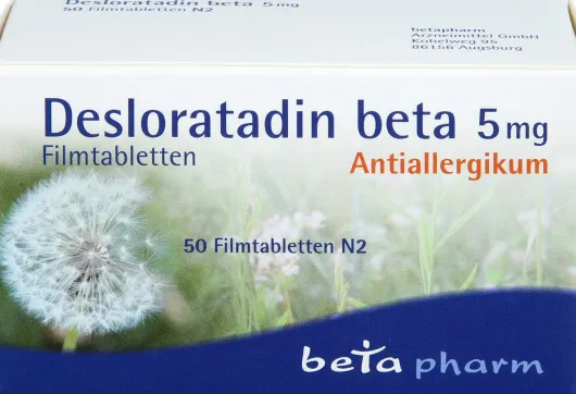 Desloratadin Beta 5 mg Filmtabletten 50 Stück