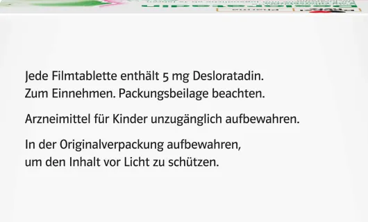Desloratadin Doppelherzpharma 5 mg 100 Filmtabletten