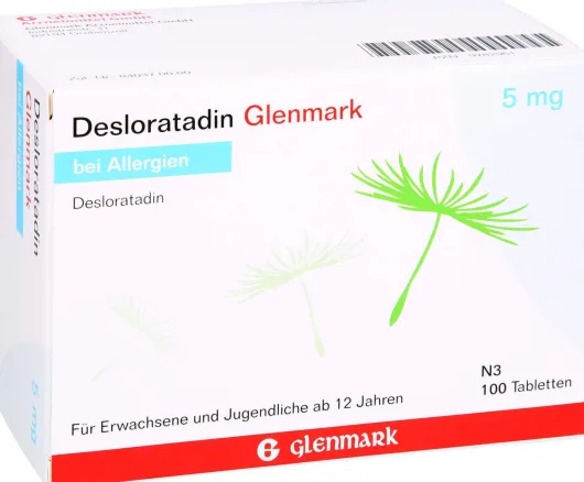 Desloratadin Glenmark 5 mg 100 Tabletten