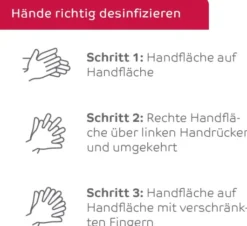 Desmanol Care Hyclick Alkoholische Händedesinfektion 500 ml