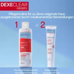 Dexeryl Dexeclear feuchtigkeitsspendende Reinigung 200 ml