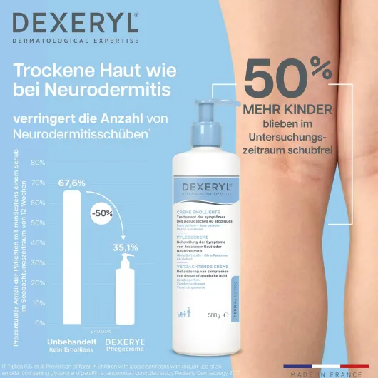 Dexeryl Pflegecreme 500 g