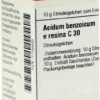 Dhu Acidum Benzoicum E Resina C30 Globuli