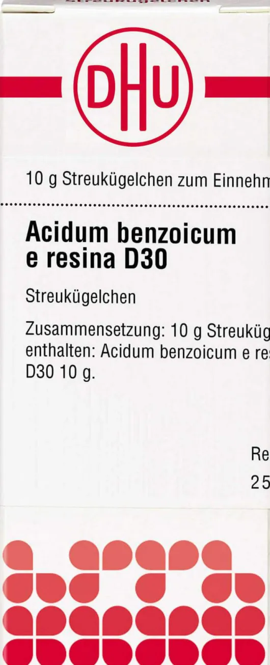 Dhu Acidum Benzoicum E Resina D30 Globuli