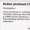 Dhu Acidum Picrinicum C12 Globuli 10 G