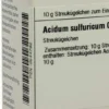 Dhu Acidum Sulfuricum C12 Globuli