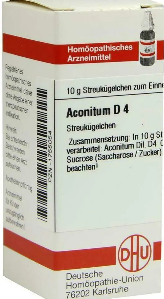 Dhu Aconitum D4 Globuli