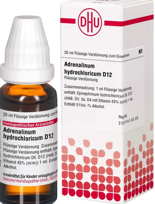Dhu Adrenalinum Hydrochloricum D12 Dilution