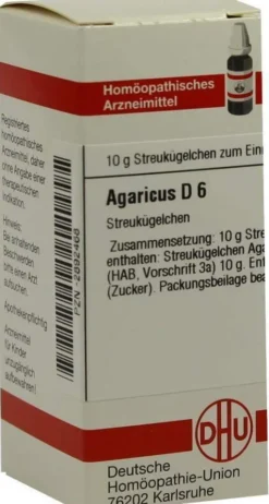 Dhu Agaricus D6 Globuli