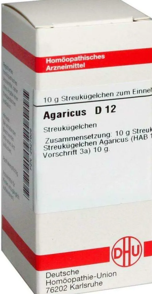 Dhu Agaricus D12 Globuli