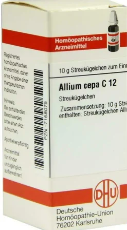 Dhu Allium Cepa C12 Globuli 10 G