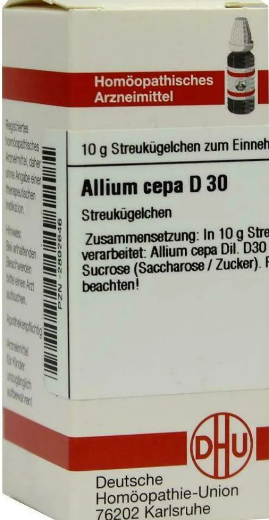 Dhu Allium Cepa D30 Globuli