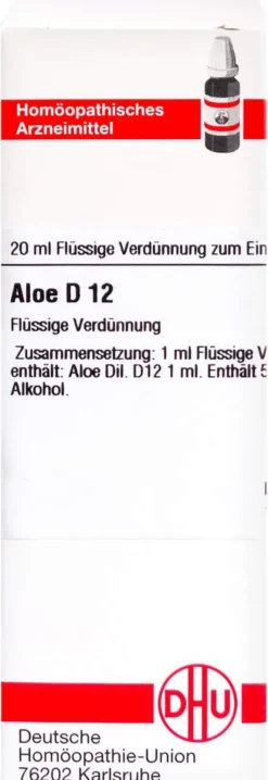 Dhu Aloe D12 20 ml Dilution