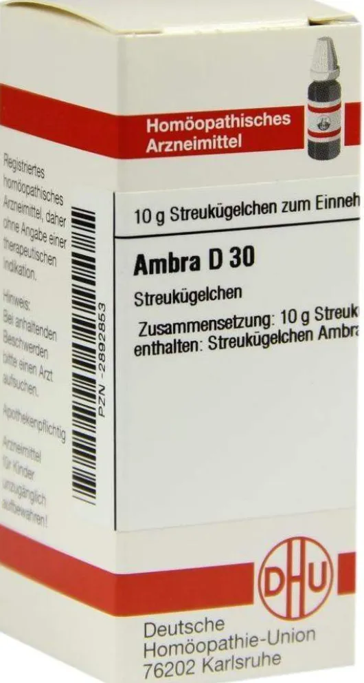 Dhu Ambra D30 10 G Globuli