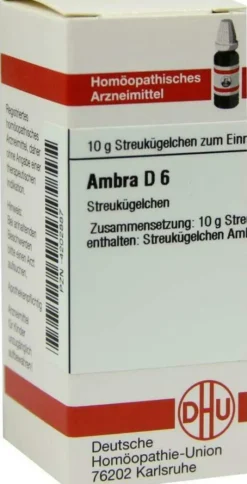 Dhu Ambra D6 Globuli 10 G