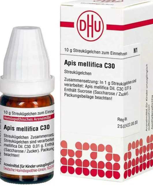 Dhu Apis Mellifica C30 10 G Globuli