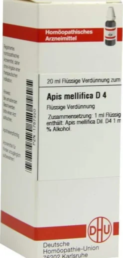 Dhu Apis Mellifica D4 20 ml Dilution