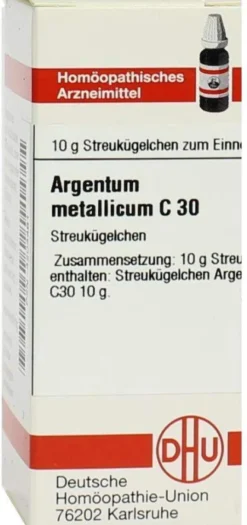 Dhu Argentum Metallicum C30 Globuli