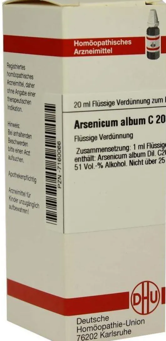 Dhu Arsenicum Album C 200 Dilution