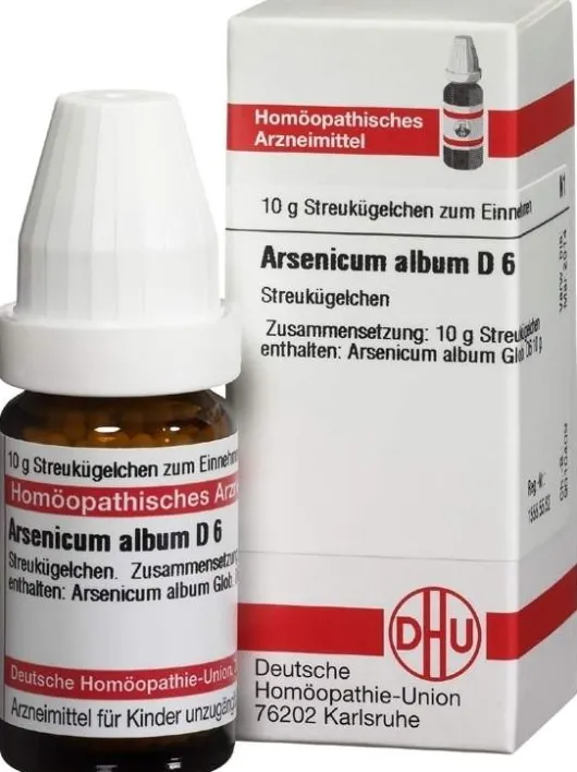 Dhu Arsenicum Album D6 10 G Globuli
