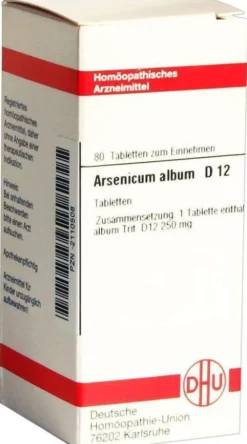 Dhu Arsenicum Album D12 80 Tabletten