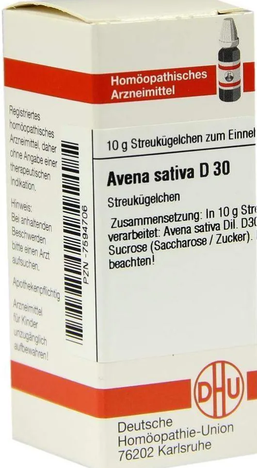 Dhu Avena Sativa D30 Globuli