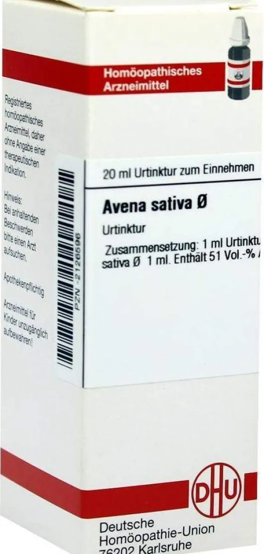 Dhu Avena Sativa Urtinktur 20 ml Dilution