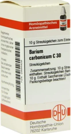 Dhu Barium Carbonicum C30 Globuli