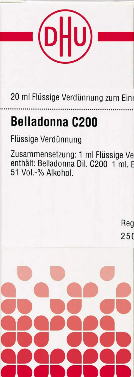 Dhu Belladonna C200 Dilution 20 ml