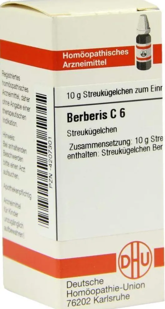 Dhu Berberis C6 Globuli