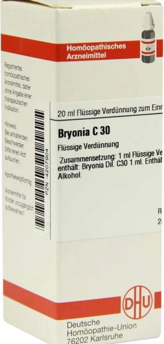 Dhu Bryonia C30 20 ml Dilution